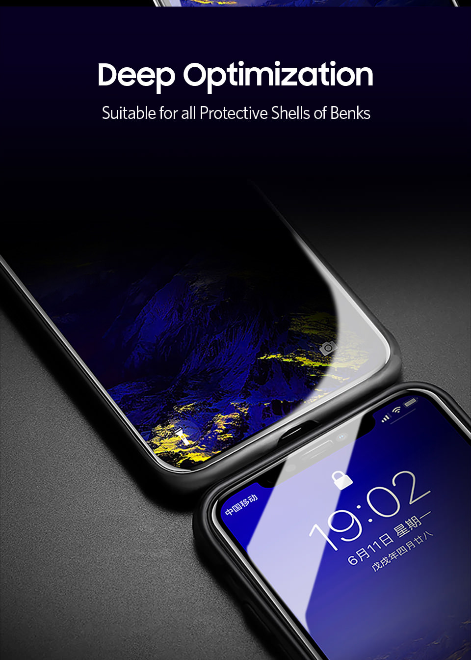 benks glass screen protector