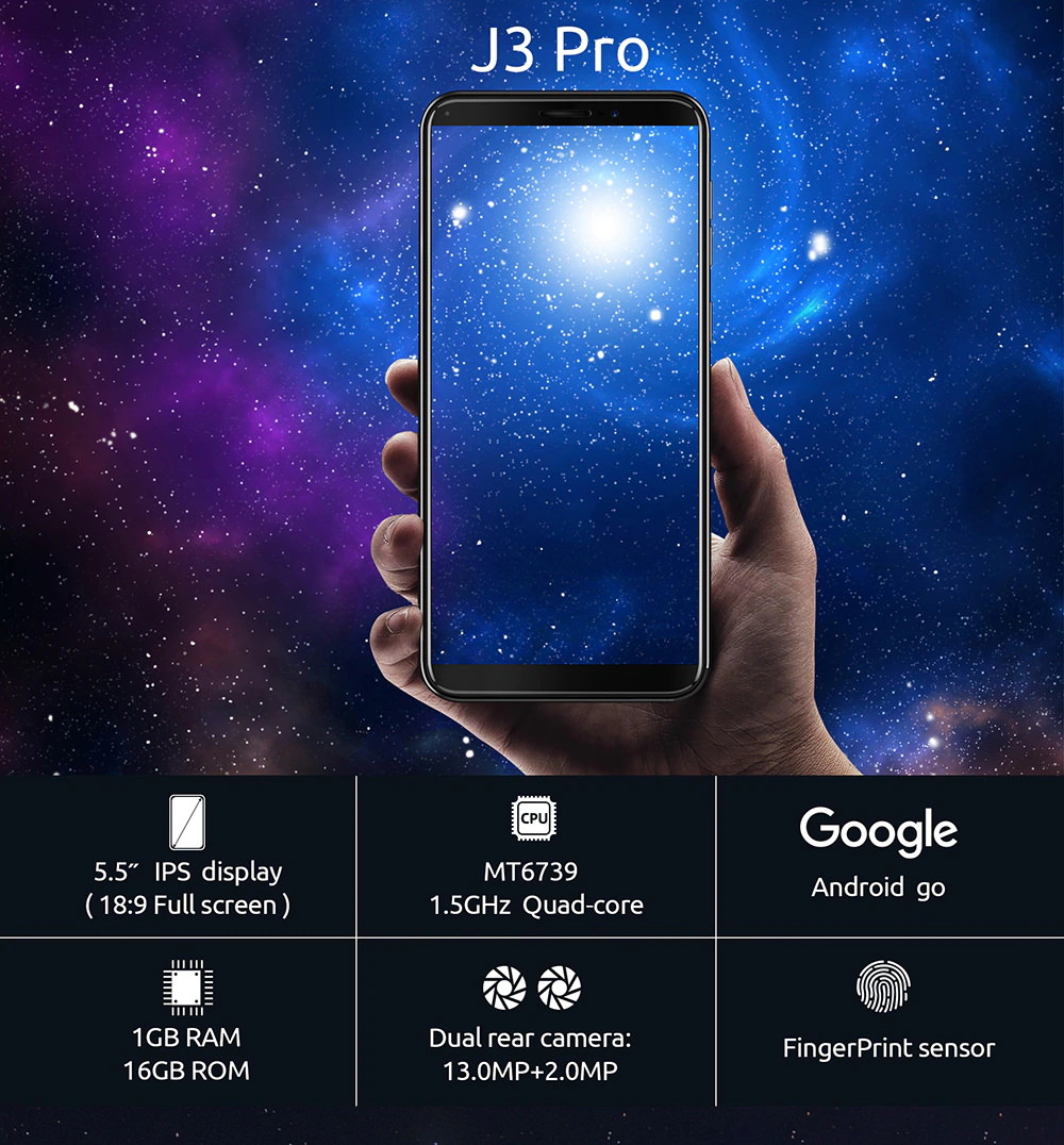 cubot j3 pro smartphone