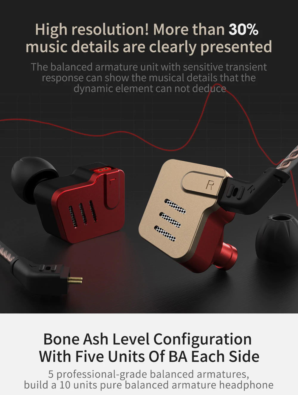 new kz earphone