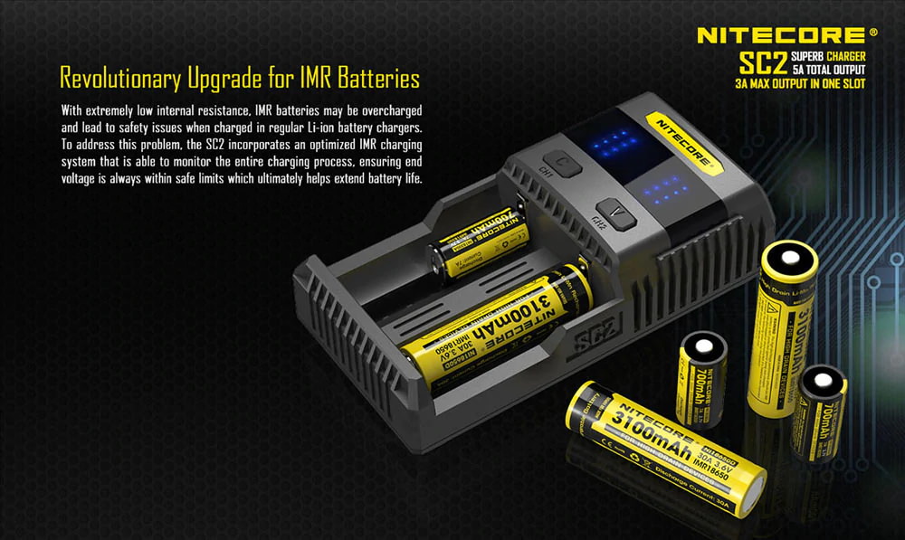 best nitecore battery charger