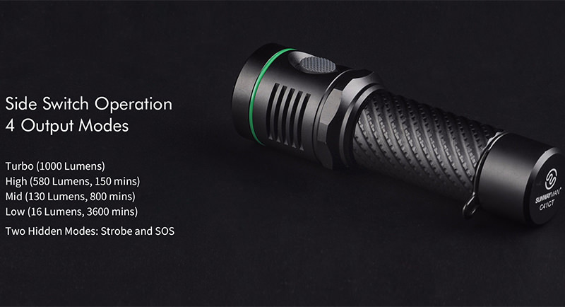 sunwayman c41ct led flashlight sale