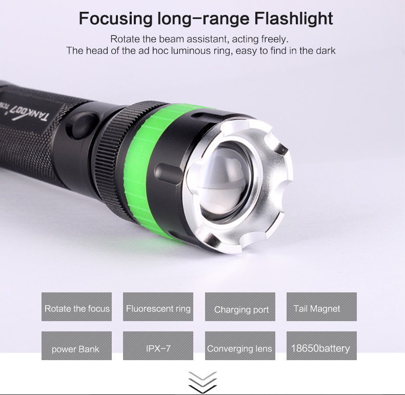 tank007 tc18 magnetic flashlight