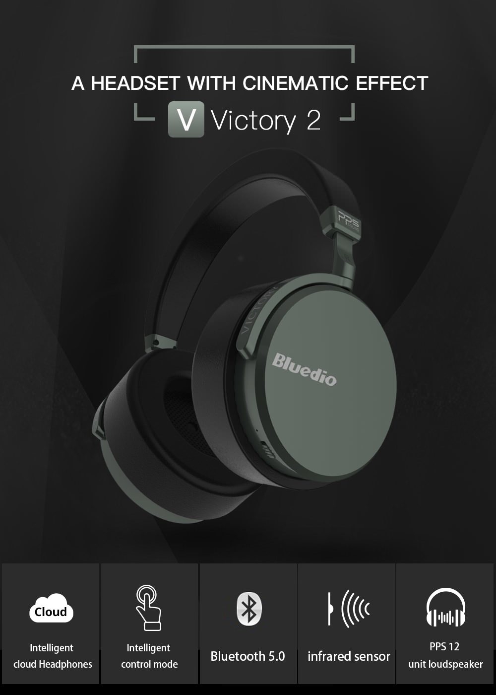 bluedio v2 headphones