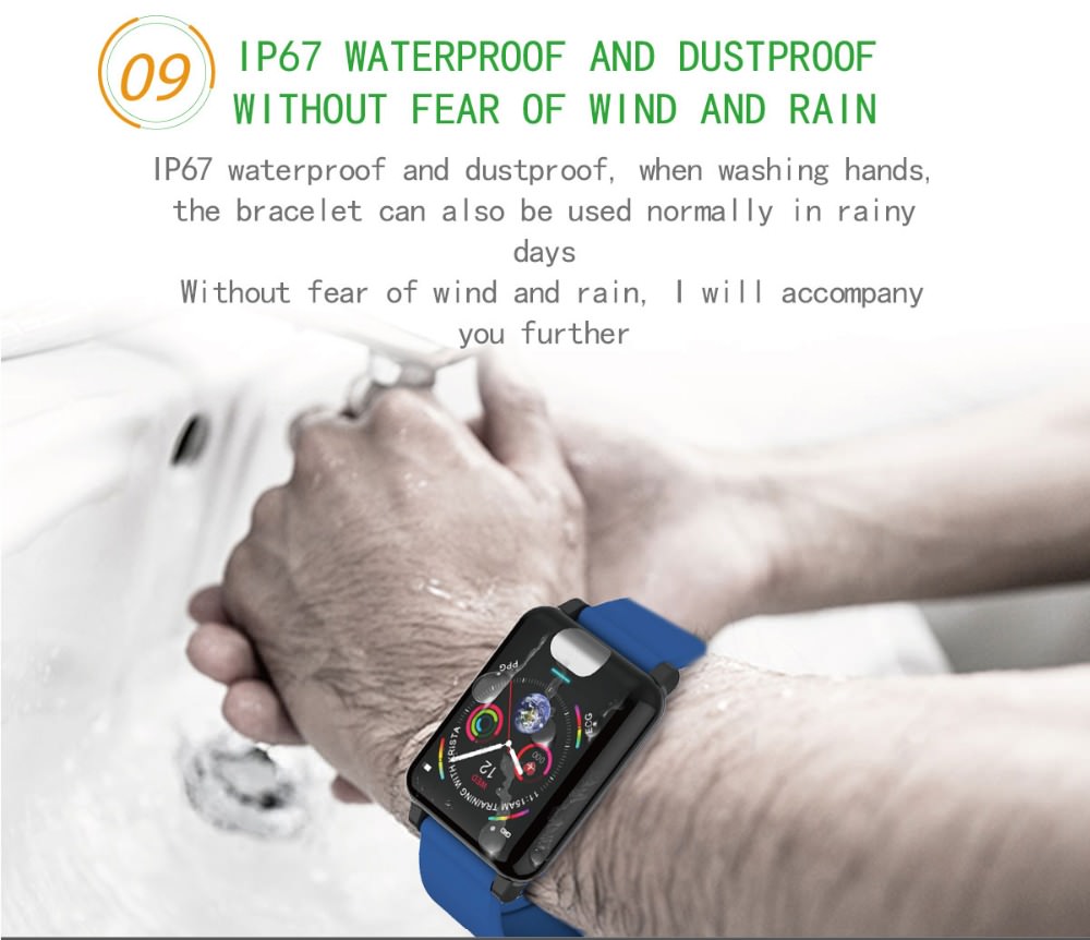 buy e04 bluetooth smart wristband