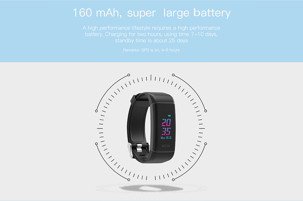 buy elephone w7 smart wristband