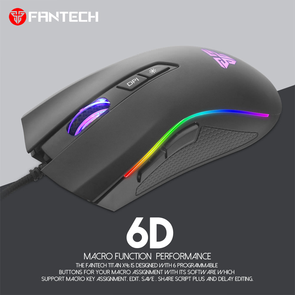 fantech x4s wired mouse
