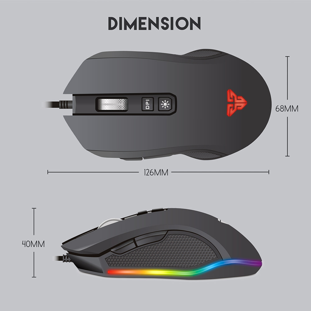fantech x5s gaming mouse