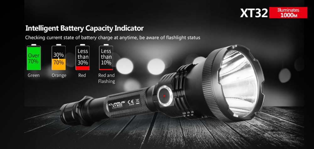 new klarus led flashlight