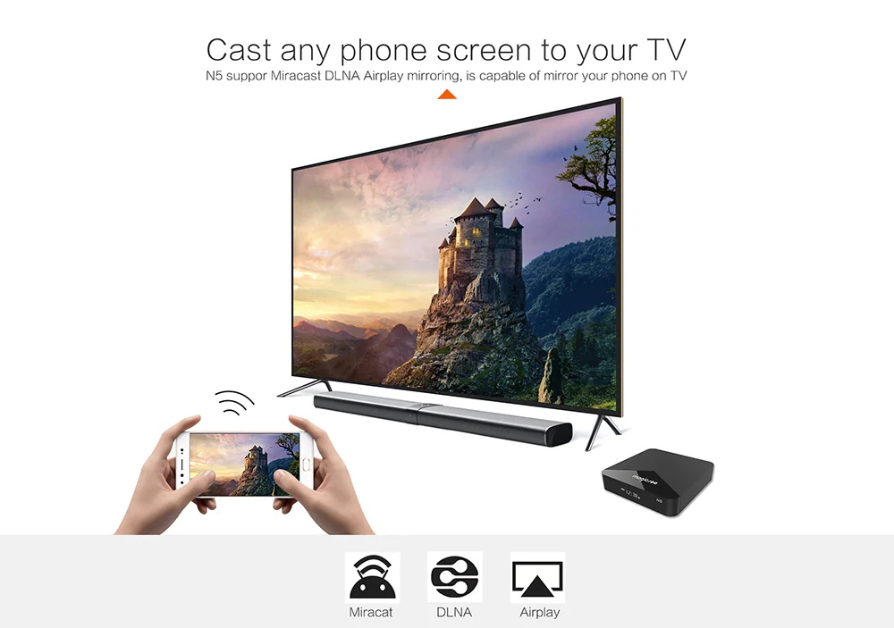 new magicsee tv box