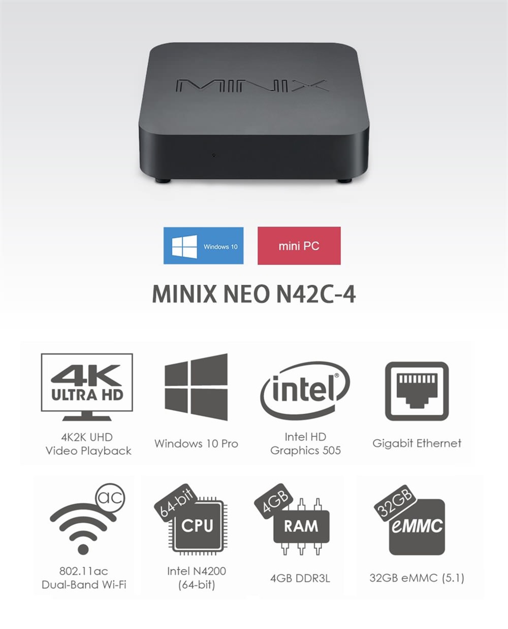minix neo n42c-4 mini pc