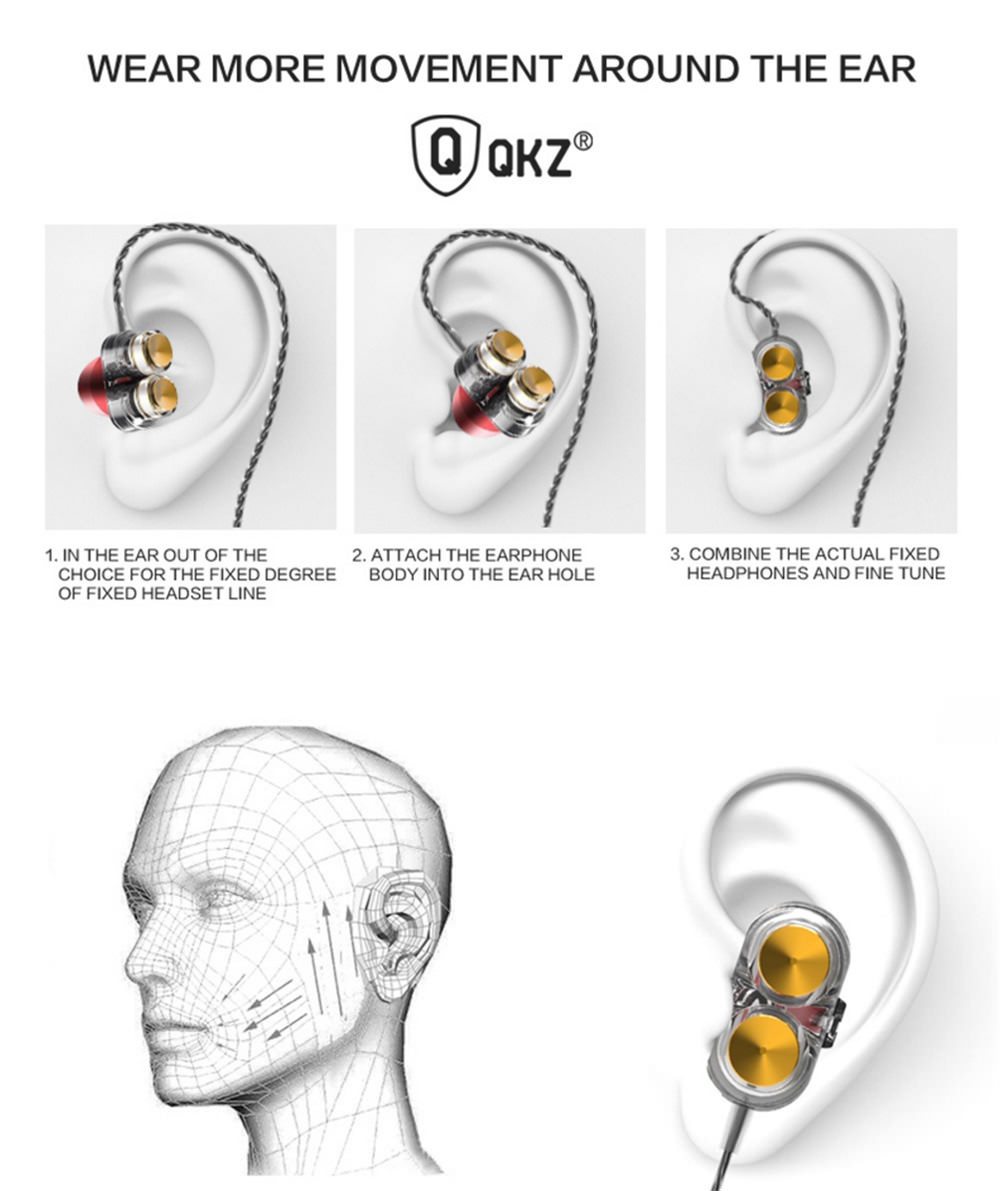 buy qkz kd7 in-ear earbuds