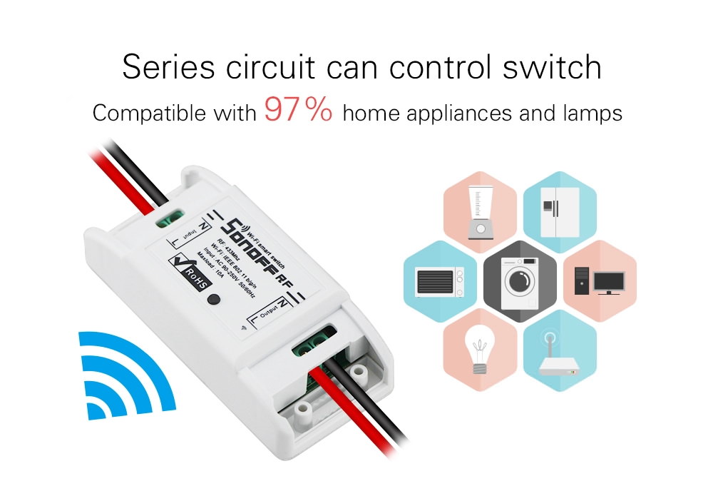 cheap sonoff rf smart switch