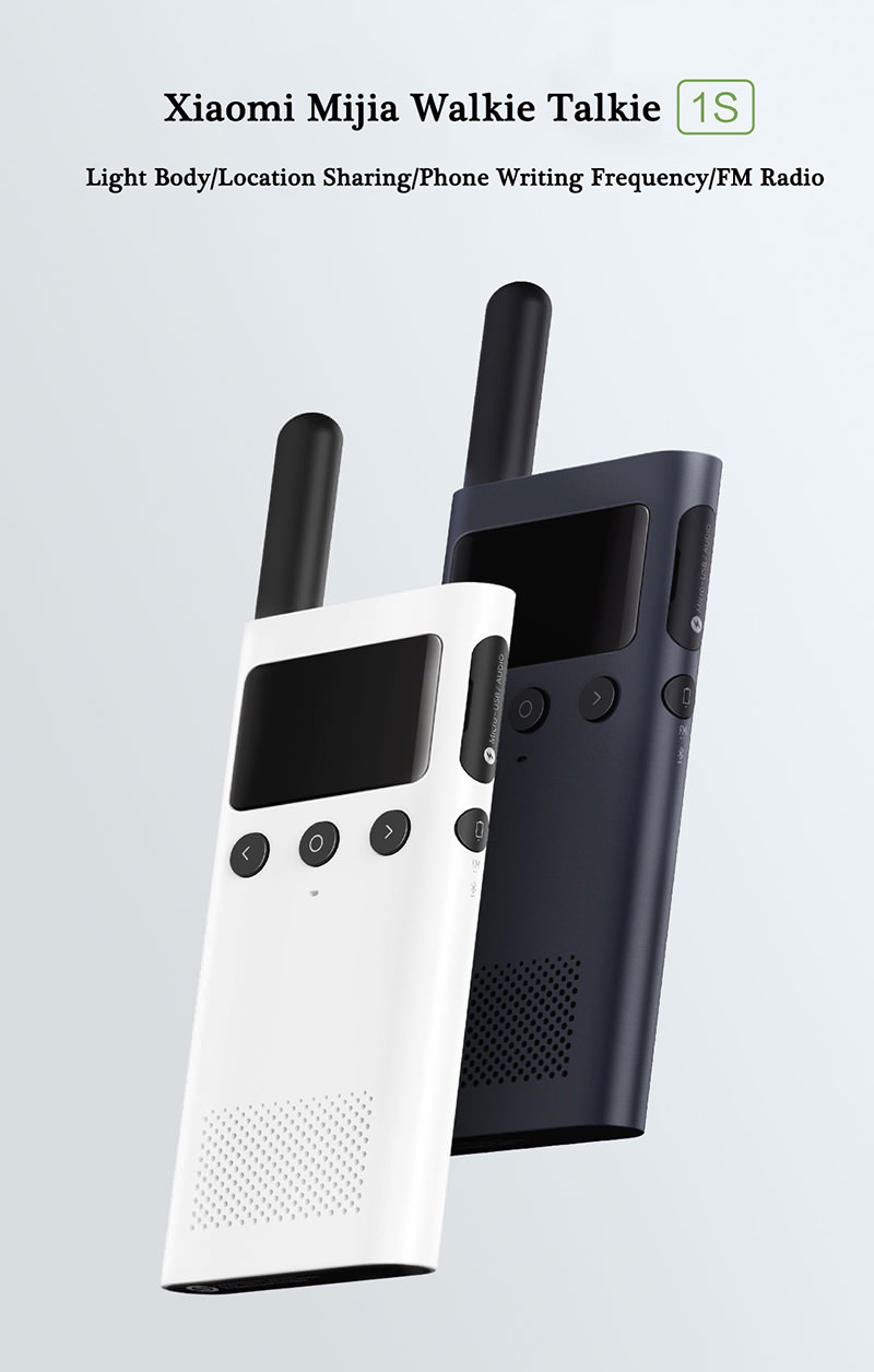 xiaomi mijia smart walkie talkie