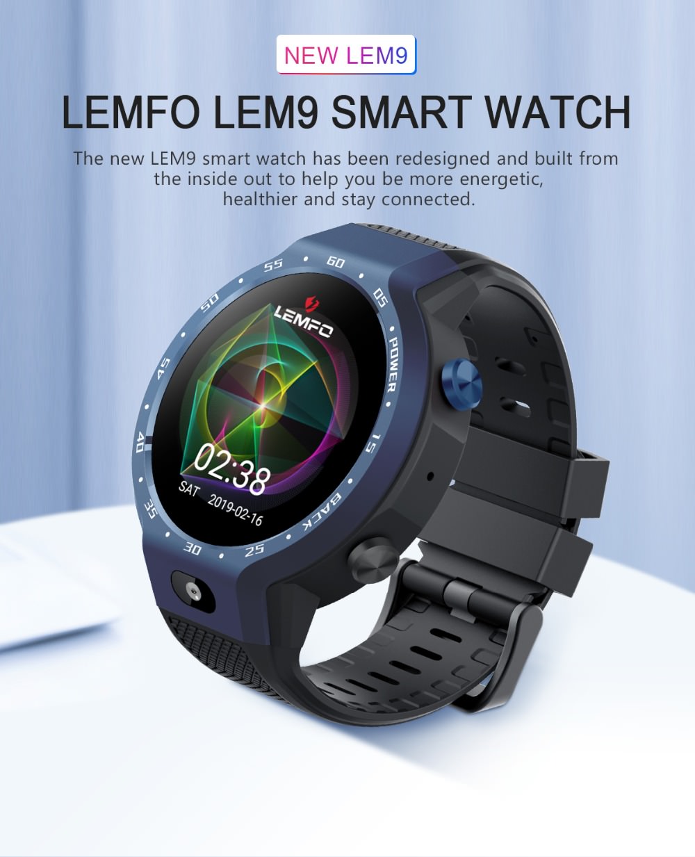 lemfo lem9 sports bluetooth smartwatch