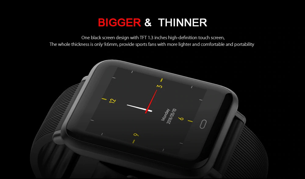 new q9 waterproof sports smartwatch