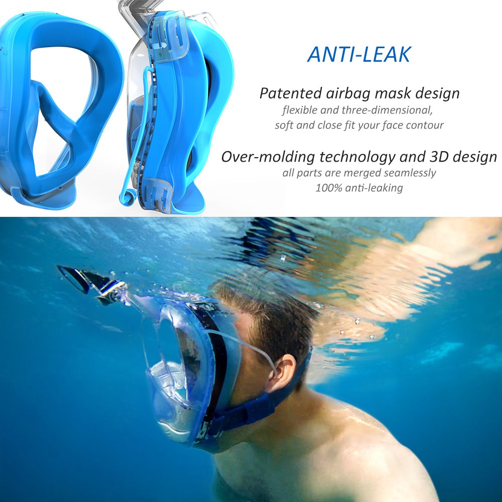 anti fog snorkeling mask