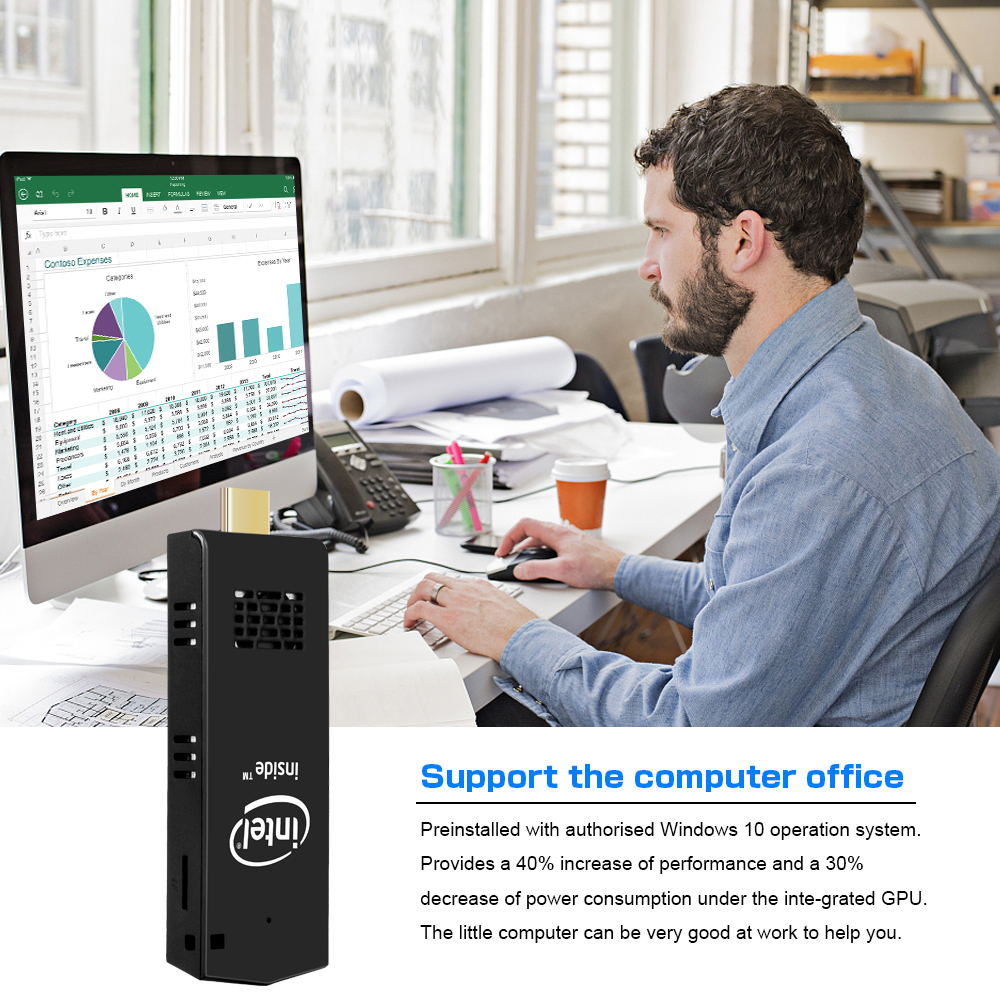 2019 t5 mini pc stick intel z8350