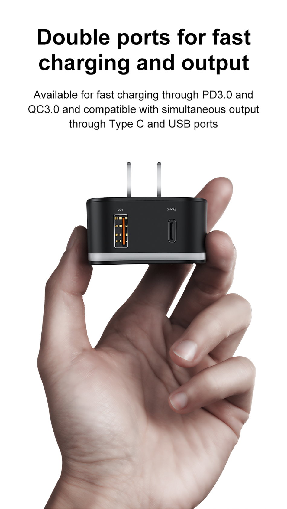 baseus 2-in-1 global conversion charger sale
