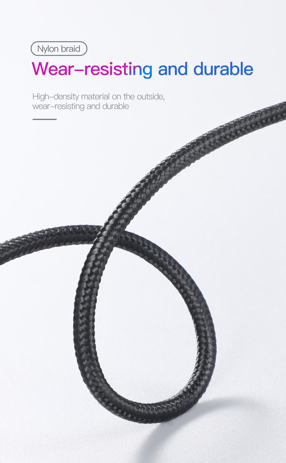 new baseus zn-alloy design usb cable