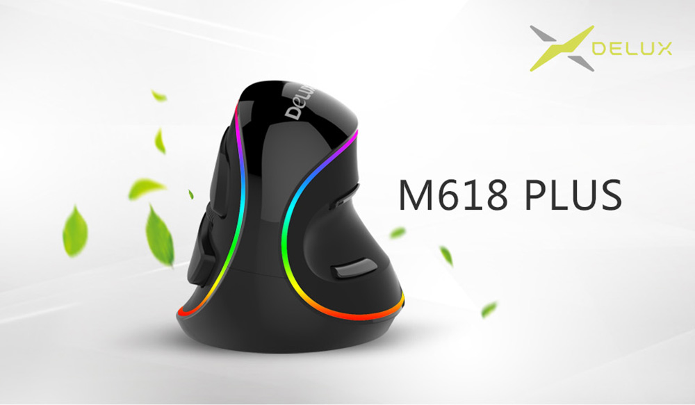 delux m618 plus vertical gaming mouse