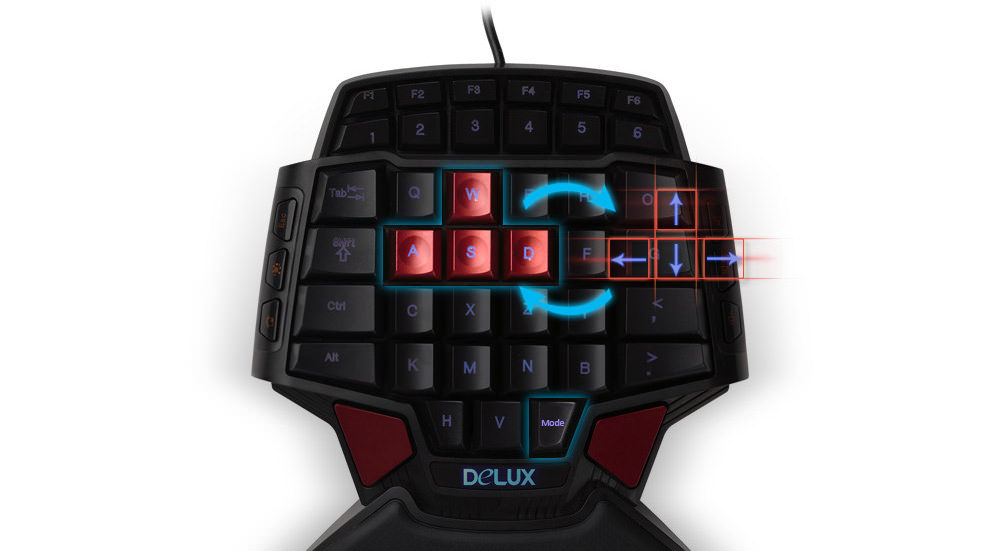 buy delux t9u gaming keyboard