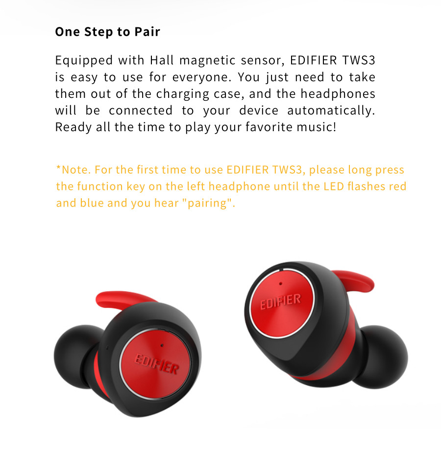 edifier tws3 wireless earbuds