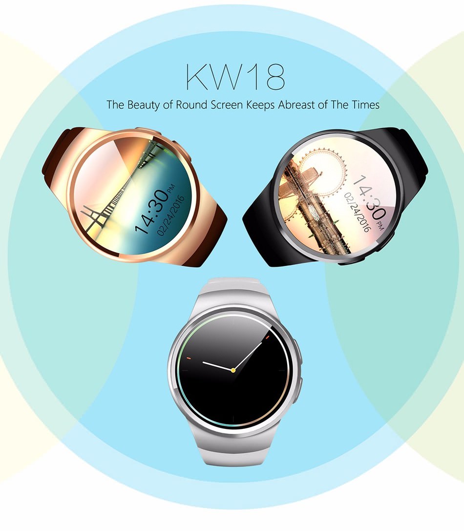 kingwear kw18 smartwatch