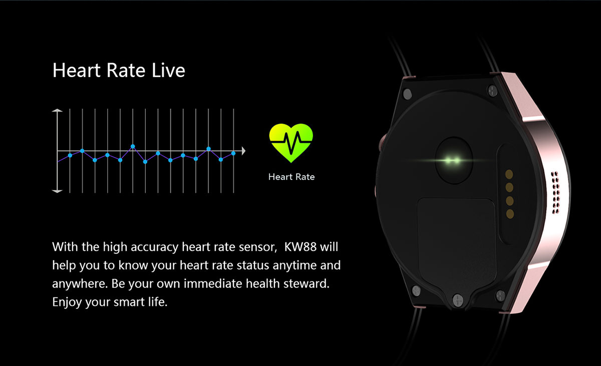 buy kingwear kw88 smartwatch