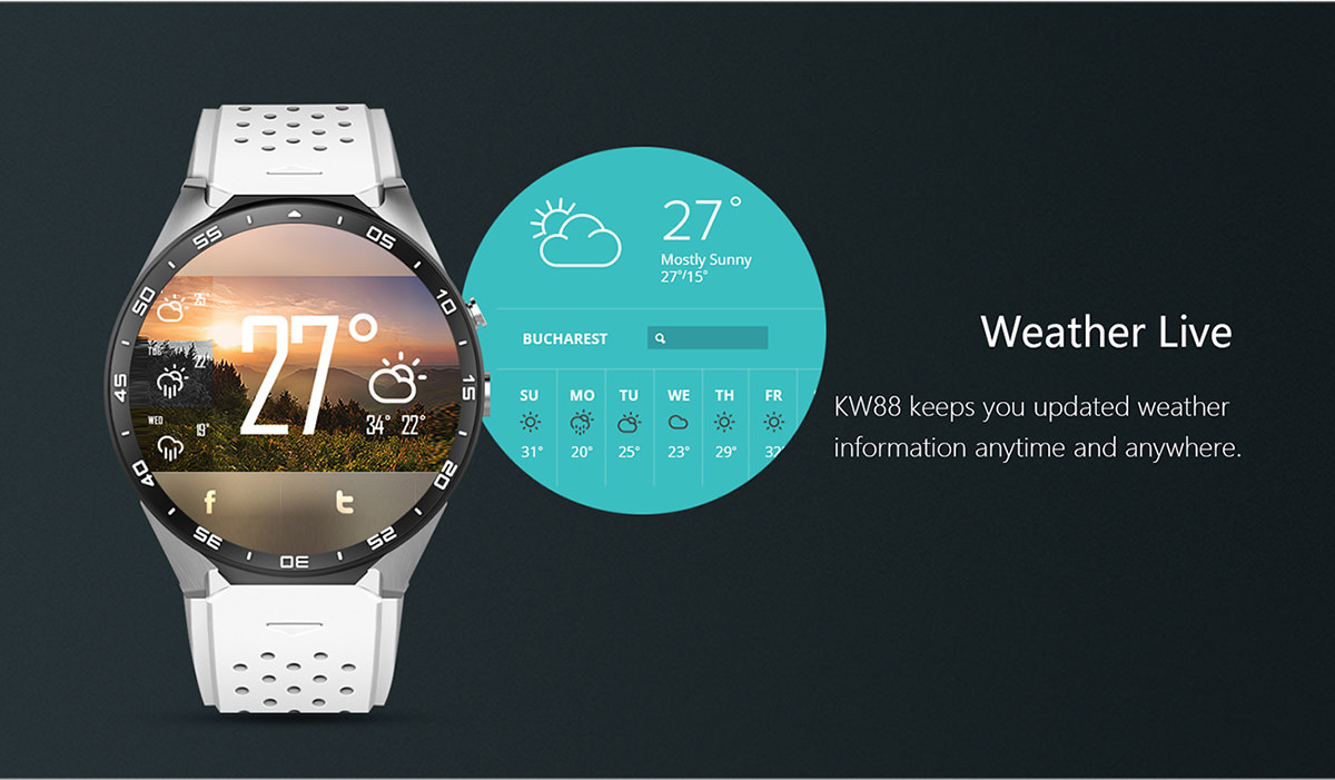 kw88 smartwatch online