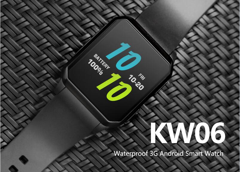 kingwear kw06 3g smartwatch phone