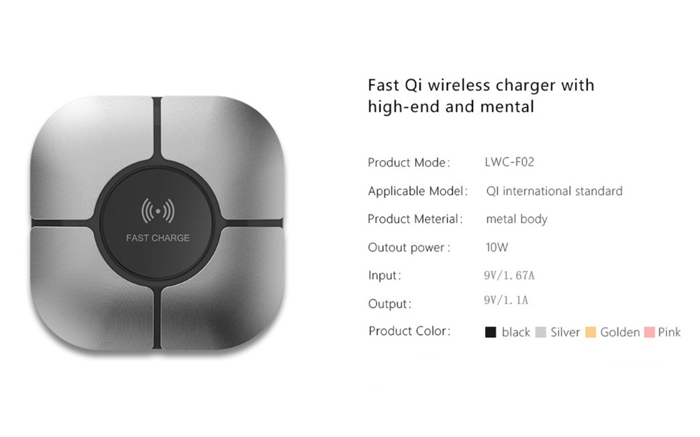 lemfo f02 10w wireless charger