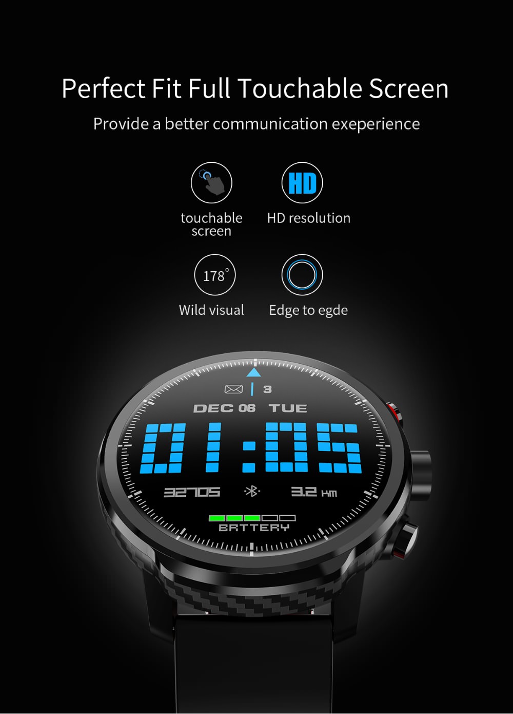 cheap lemfo l5 smartwatch