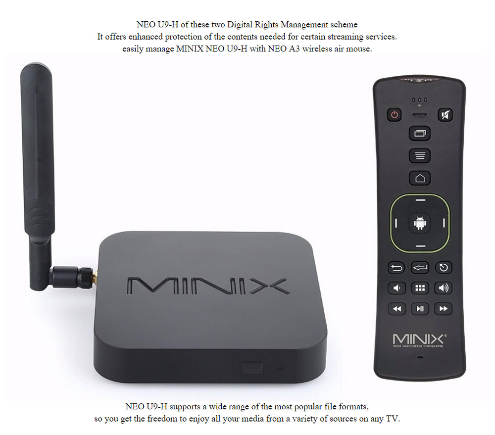 buy minix neo u9 - h tv box