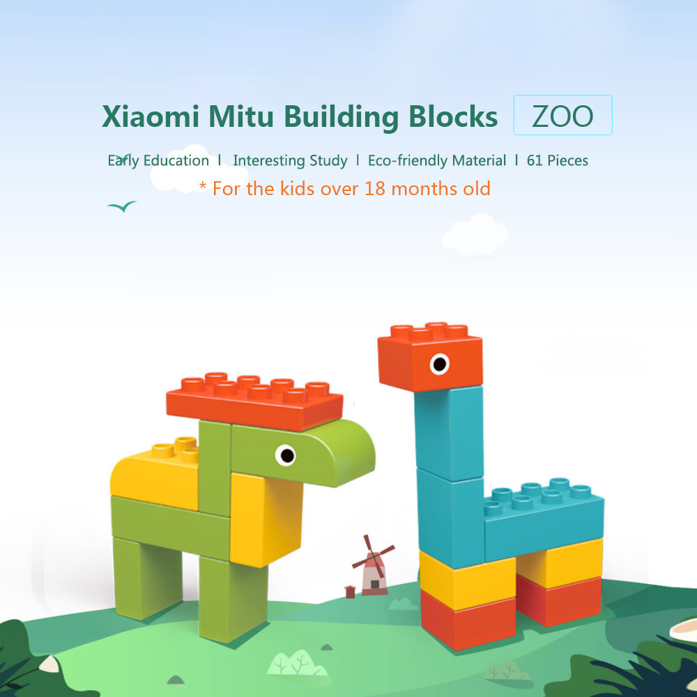 xiaomi mitu animal zoo building blocks