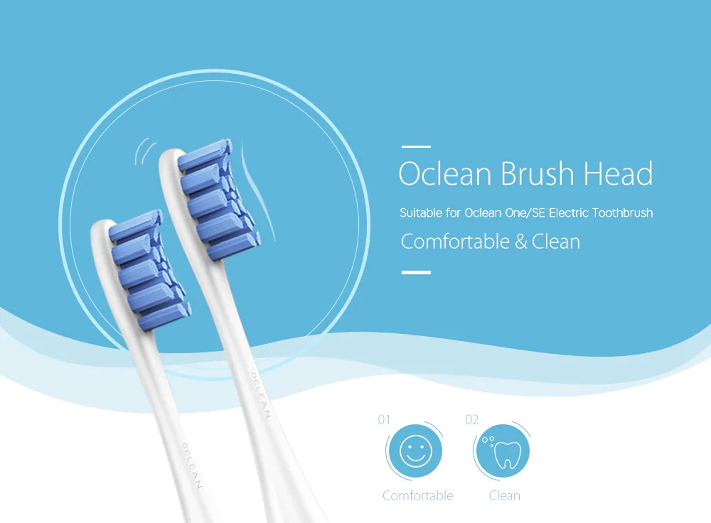 oclean one replacement brush heads