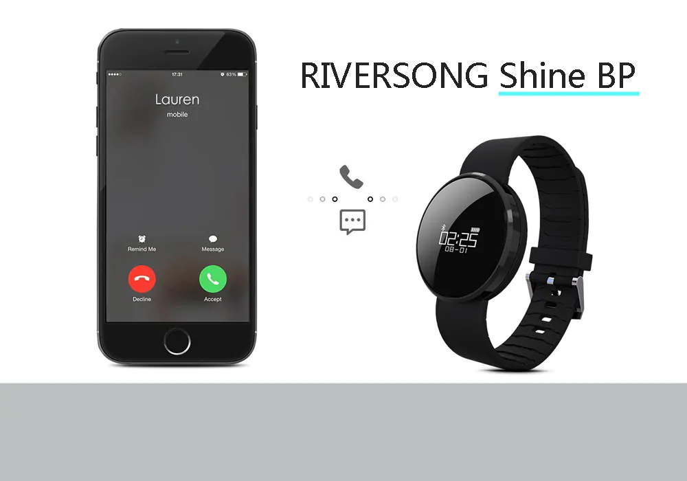 riversong shine bp smartwatch