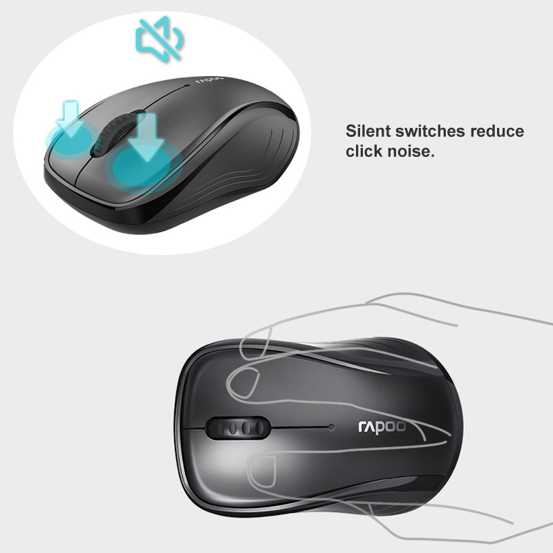 rapoo 9060m keyboard mouse sale