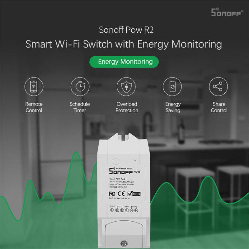 sonoff pow r2 smart switch