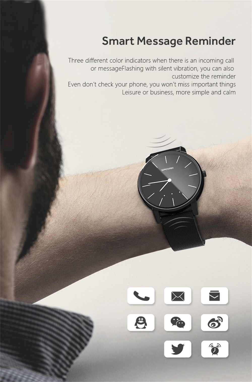 spovan st01 smartwatch price