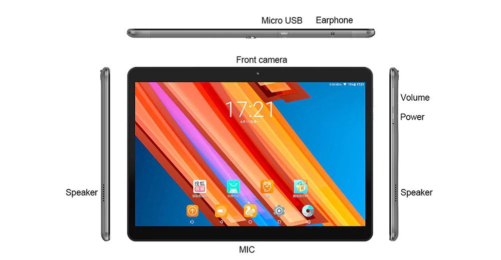 teclast m20 4g lte tablet online