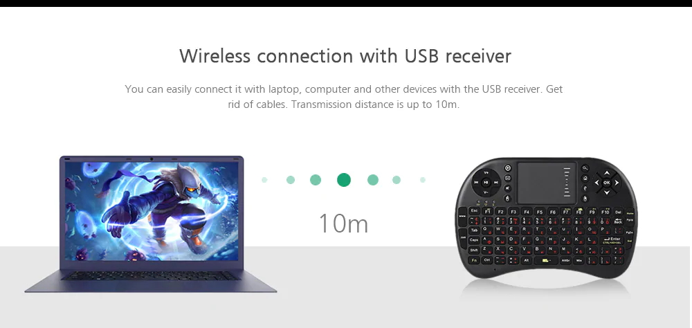 ukb-500-rf wireless keyboard