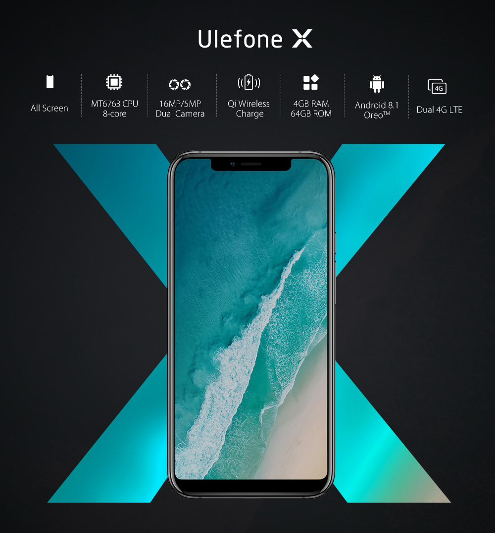 ulefone x 4g smartphone