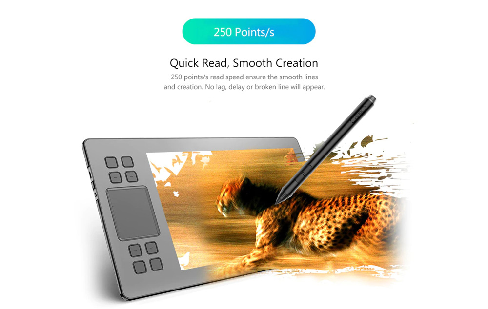 cheap veikk a50 touch digital tablet