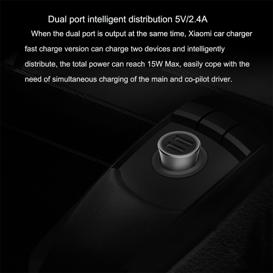 Xiaomi Car Charger 18W Fast Charge in stock