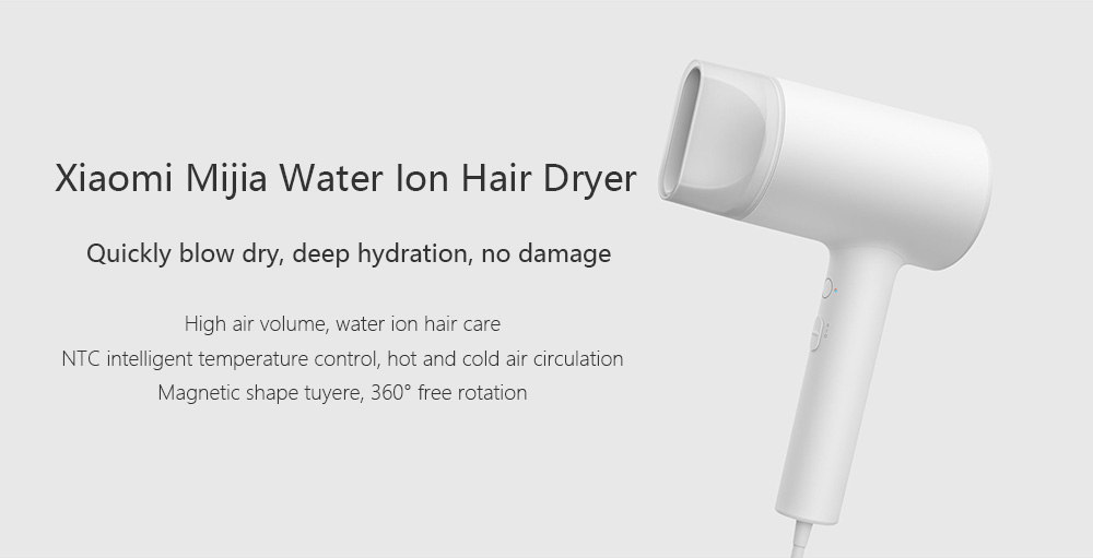 xiaomi mijia cmj0lx water ion hair dryer