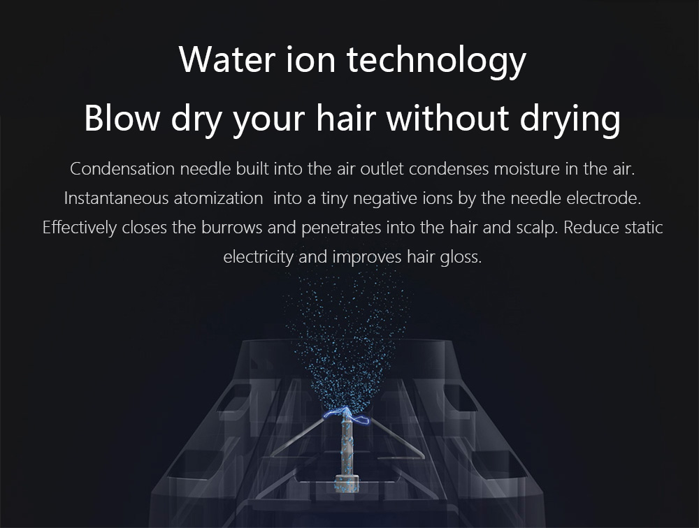 mijia cmj0lx water ion hair dryer