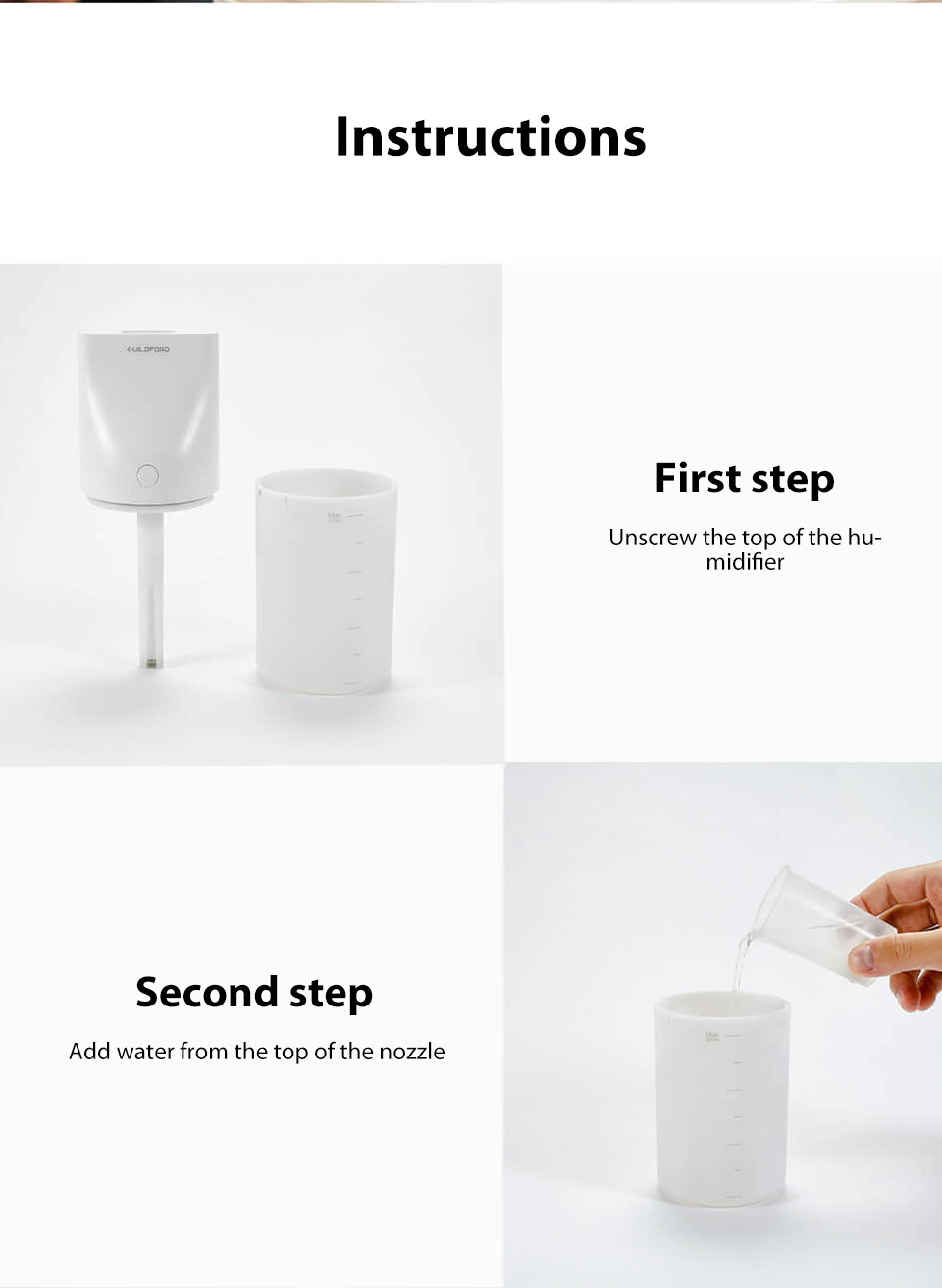 xiaomi guildford tabletop humidifier online