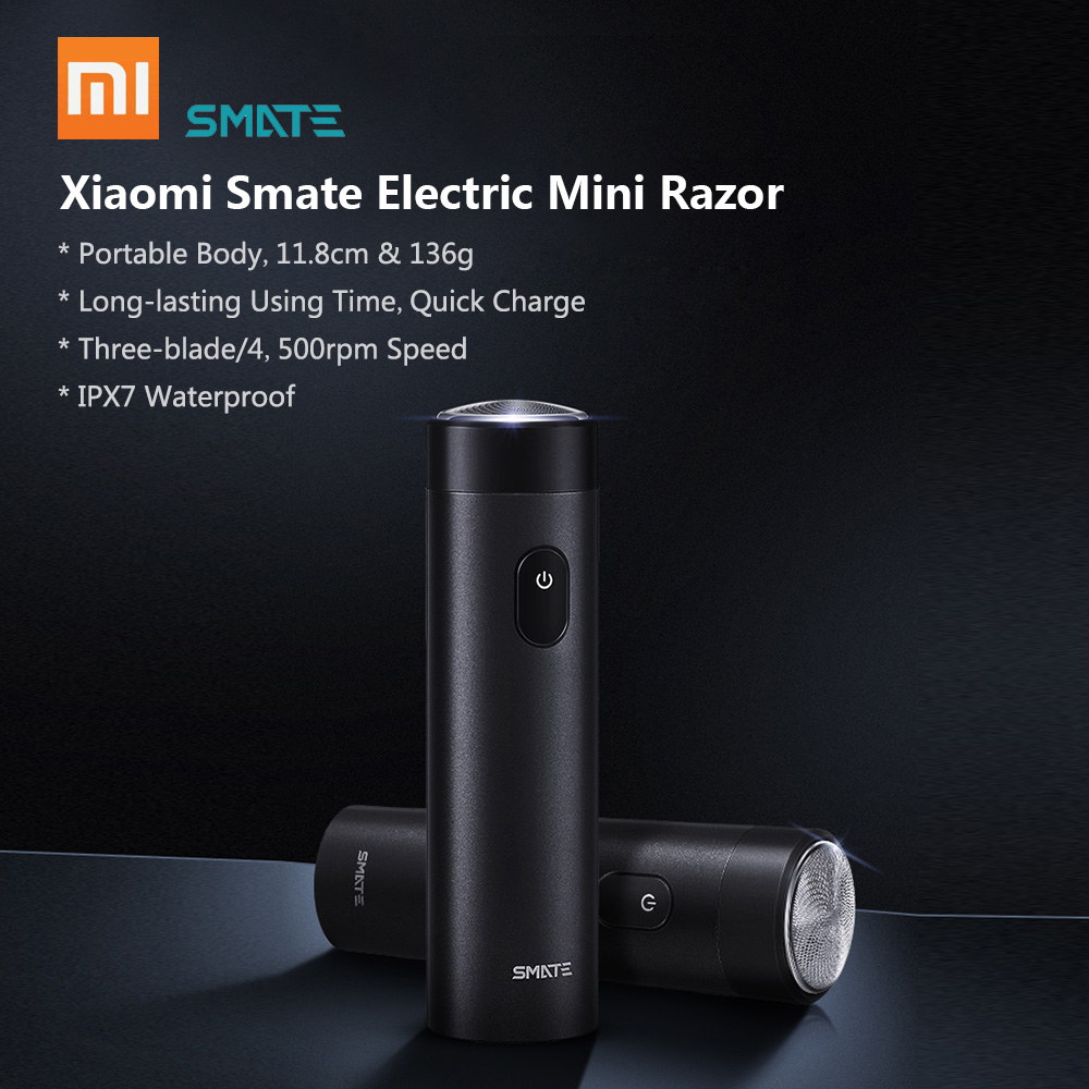 xiaomi smate st-r101 electric mini razor