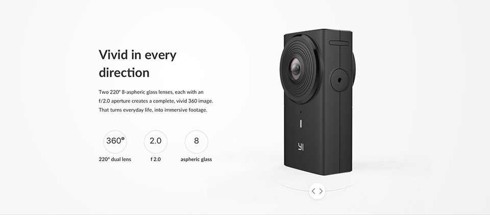 yi 360 camera for sale