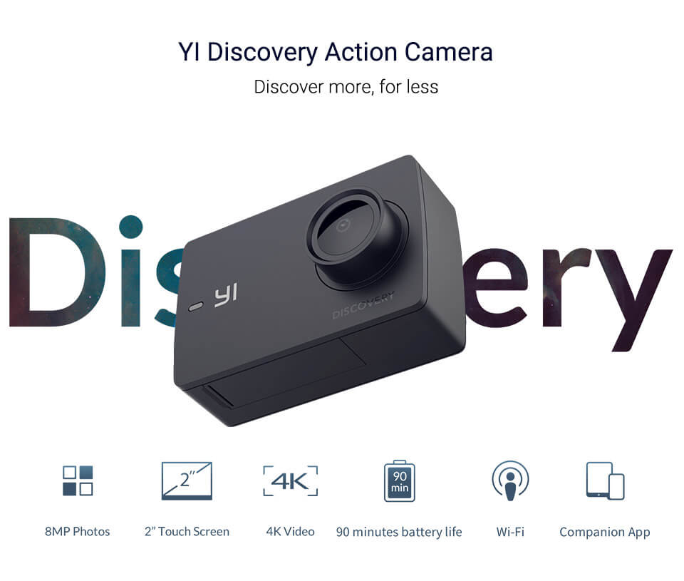 yi discovery action camera